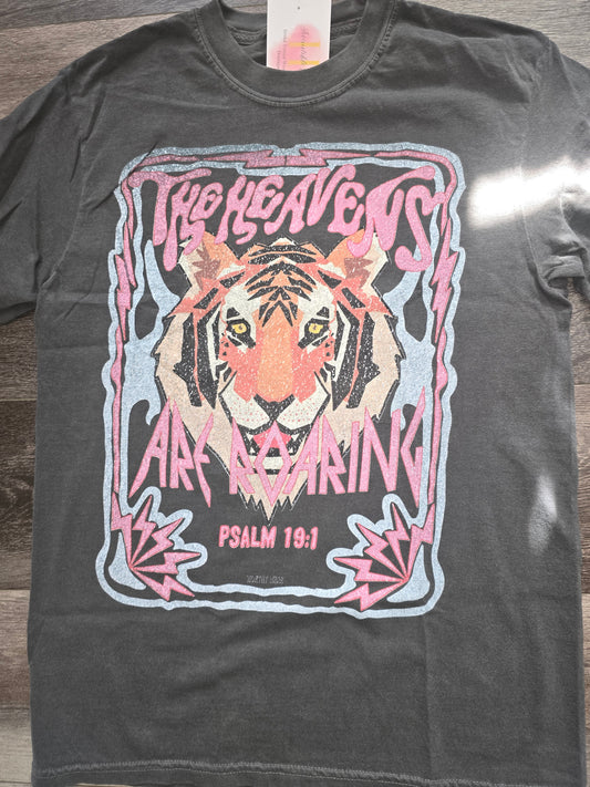 The heavens are roaring tee