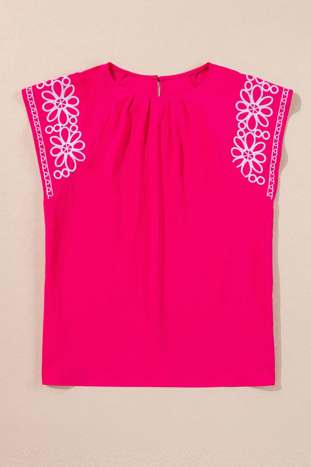 Strawberry Pink, Embroidery