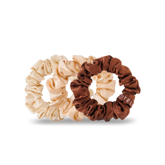 Silk Hair Scrunchie | Large | For the Love of Nude