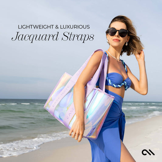 Case-Mate Soap Bubble Beach Tote Shoulder Bag - Iridescent