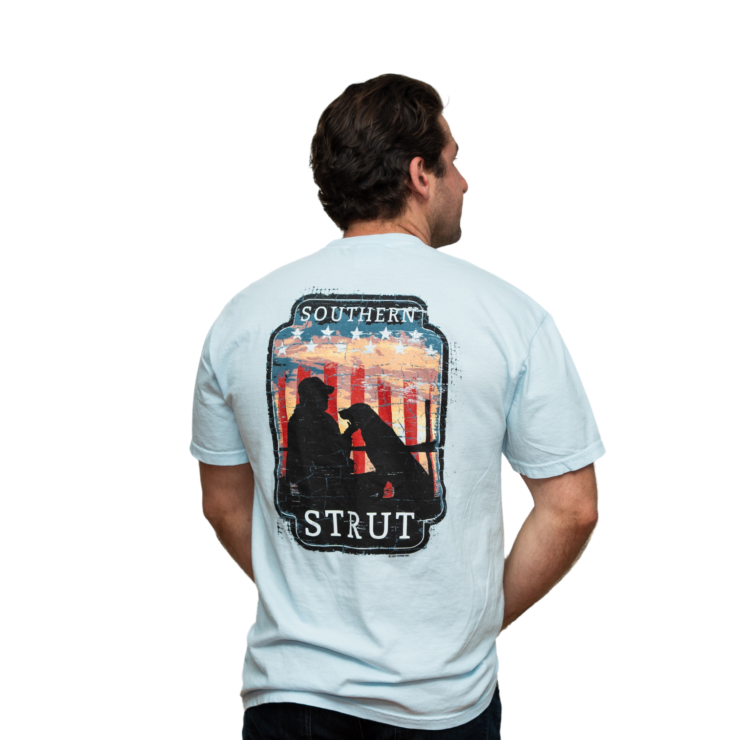 Ol' Pals T-Shirt: Chambray / 100% Cotton / Large-2XL