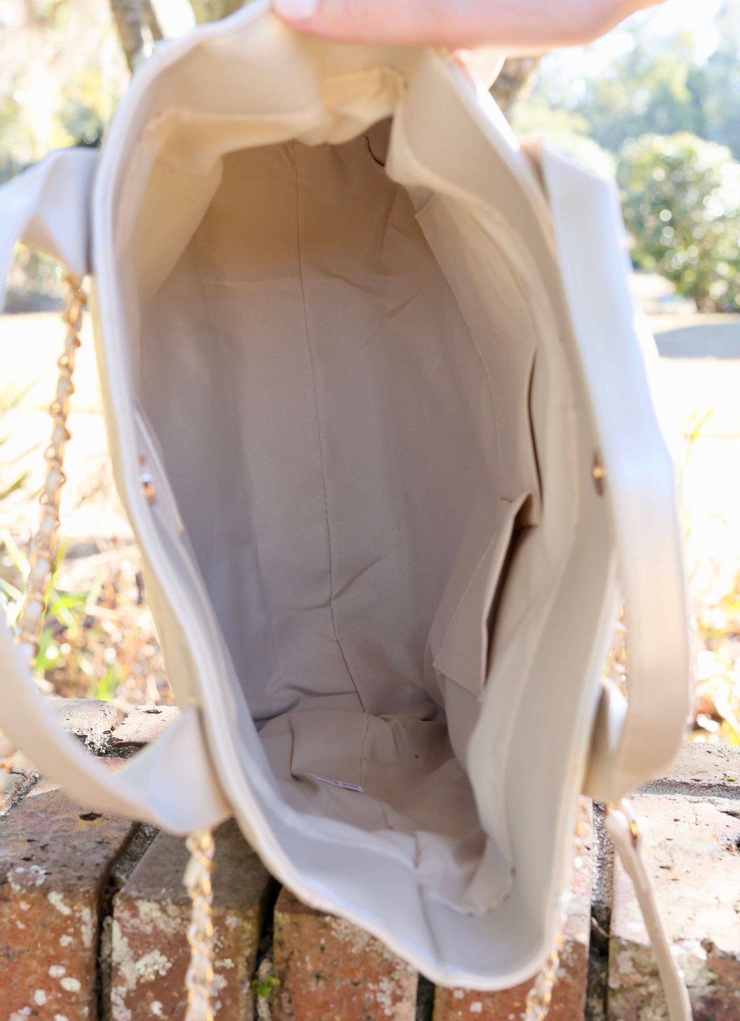 Kinzley Tote PEARL QUILTED LD: Default