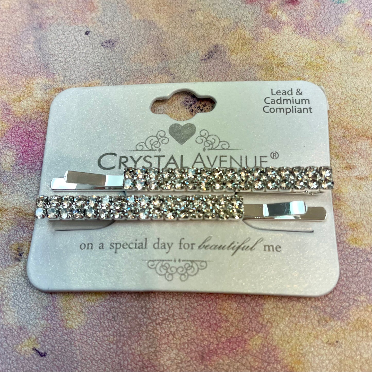 Bedazzled Hair Clips