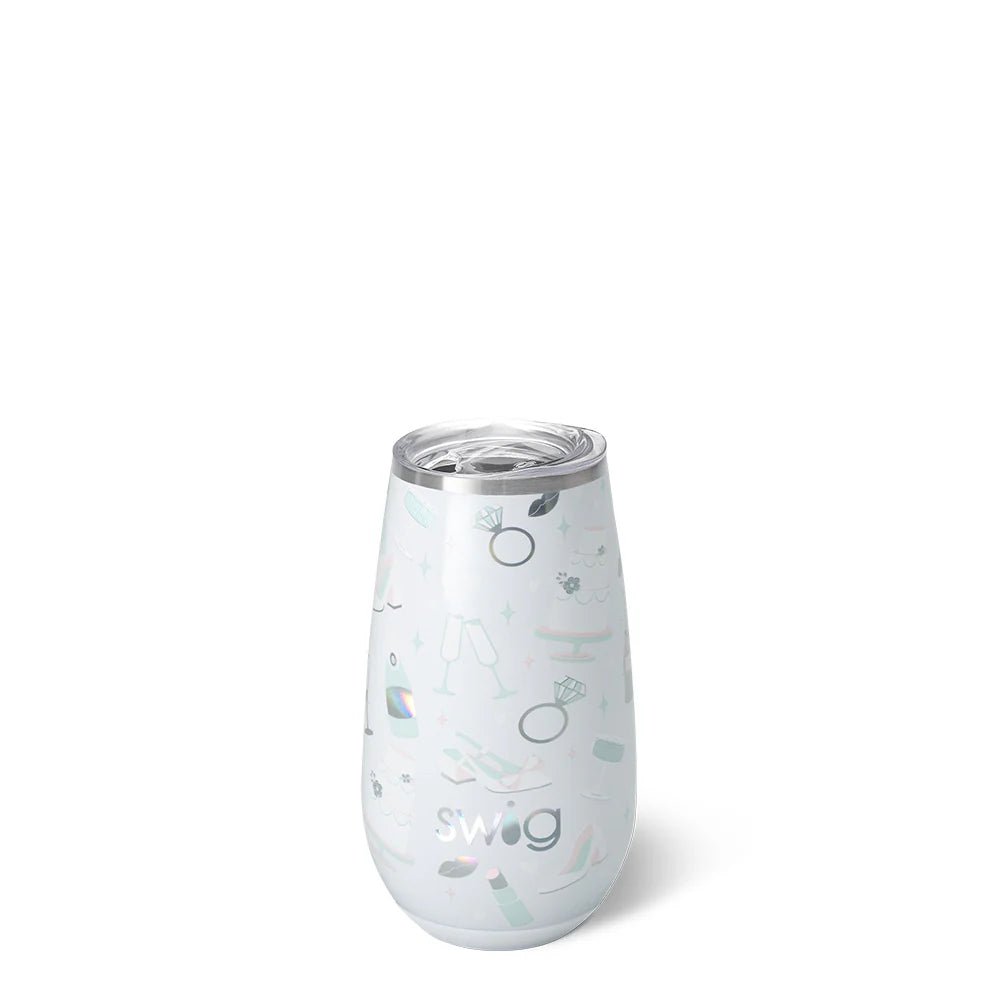 Bride to Be, stemless flute 6oz