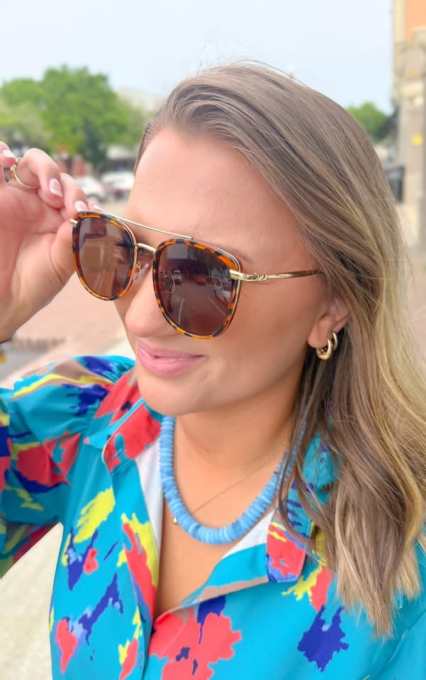 On the Bright Side Sunglasses, Tortoise