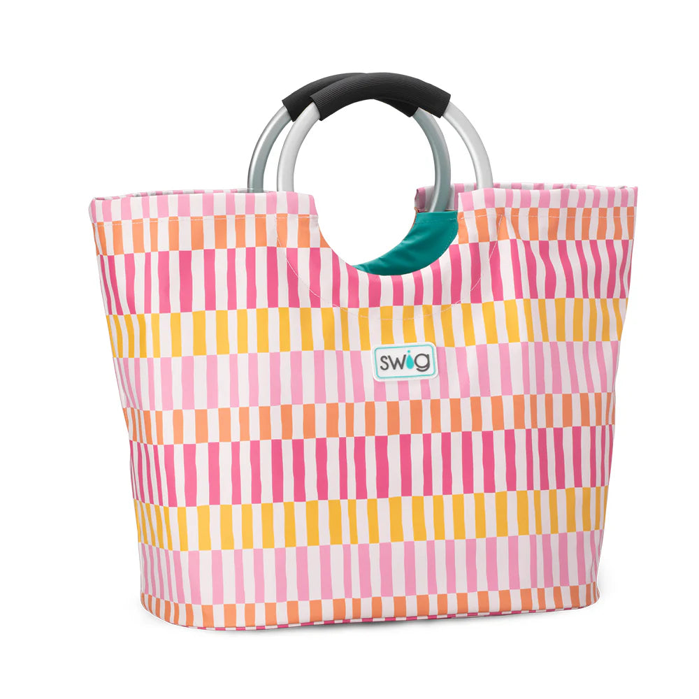 Sherbert Stripe, Loopi Tote Bag