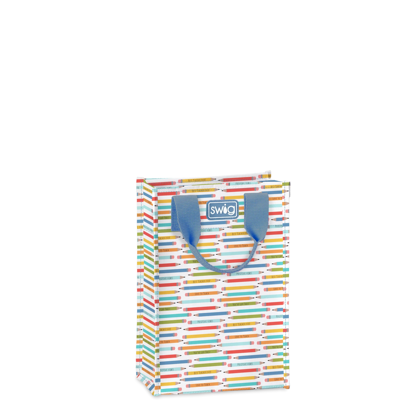 Teacher Life, Tall Reusable Bag