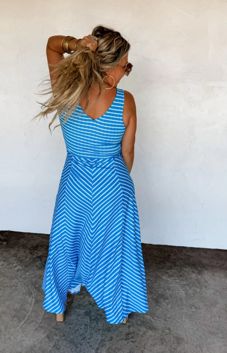 Lucianna, Blue Stripe