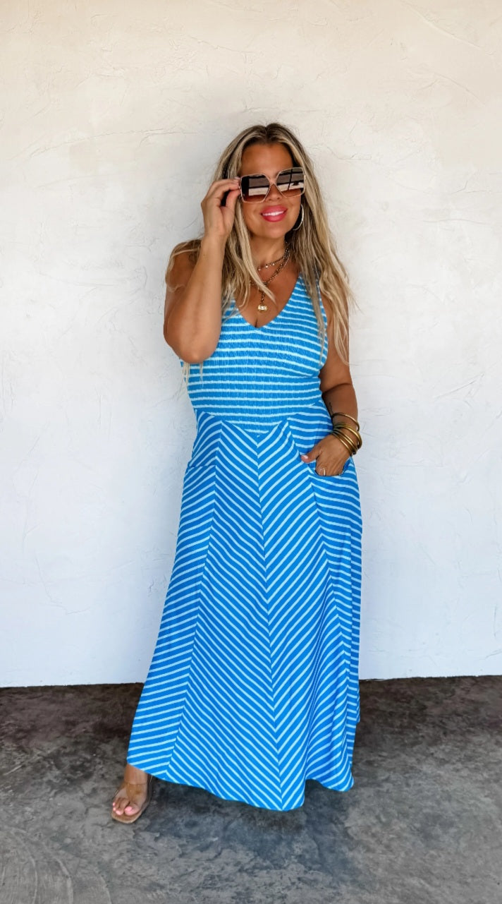 Lucianna, Blue Stripe