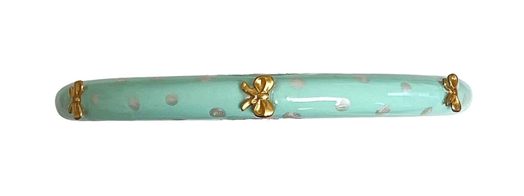 Eloise bangle in carribean blue