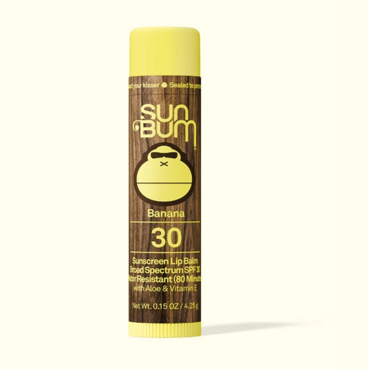 SunBum spray 30 sunscreen chapstick