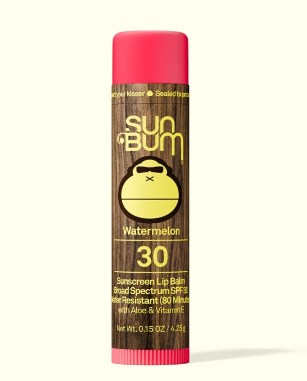SunBum spray 30 sunscreen chapstick