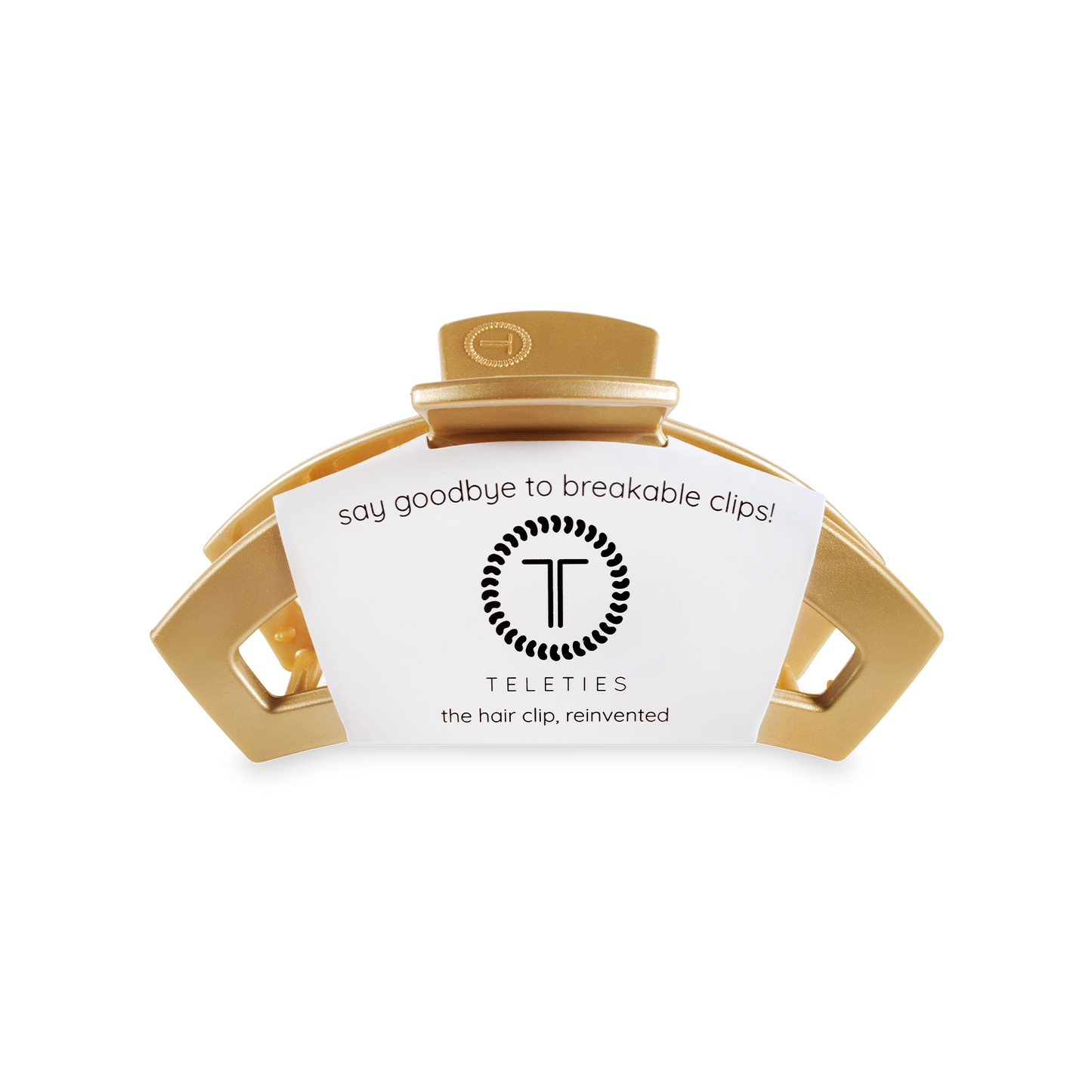 Open Hair Clip | Small | Champagne Toast
