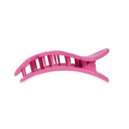 Flat Hair Clip | Medium | Pink Heart to Heart