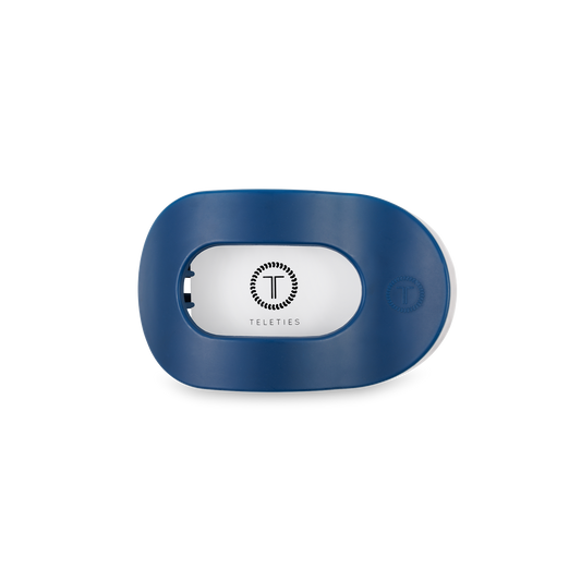 Round Flat Hair Clip | Small | Midnight Rain