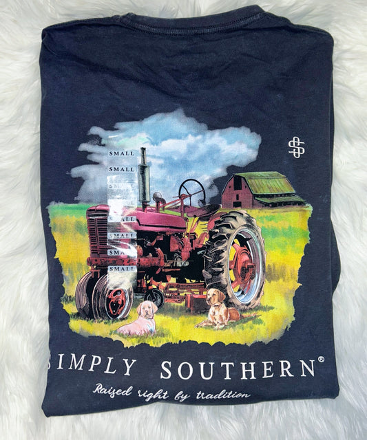 Simply Southern Tractor Tee