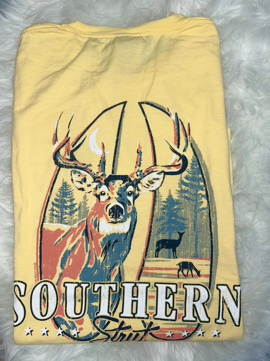 Southern Strut “ Deer in the Woods” Tee