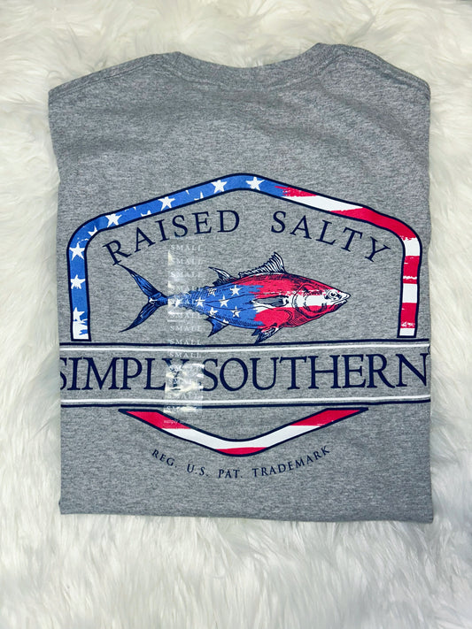 Simply Southern “Raised Salty” Tee