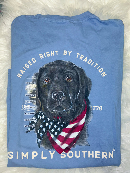Simply Southern “Patriotic Dog” Tee