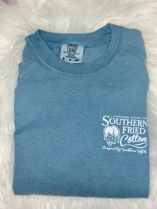 Southern Fried Cotton “Football & Dogs” Tee