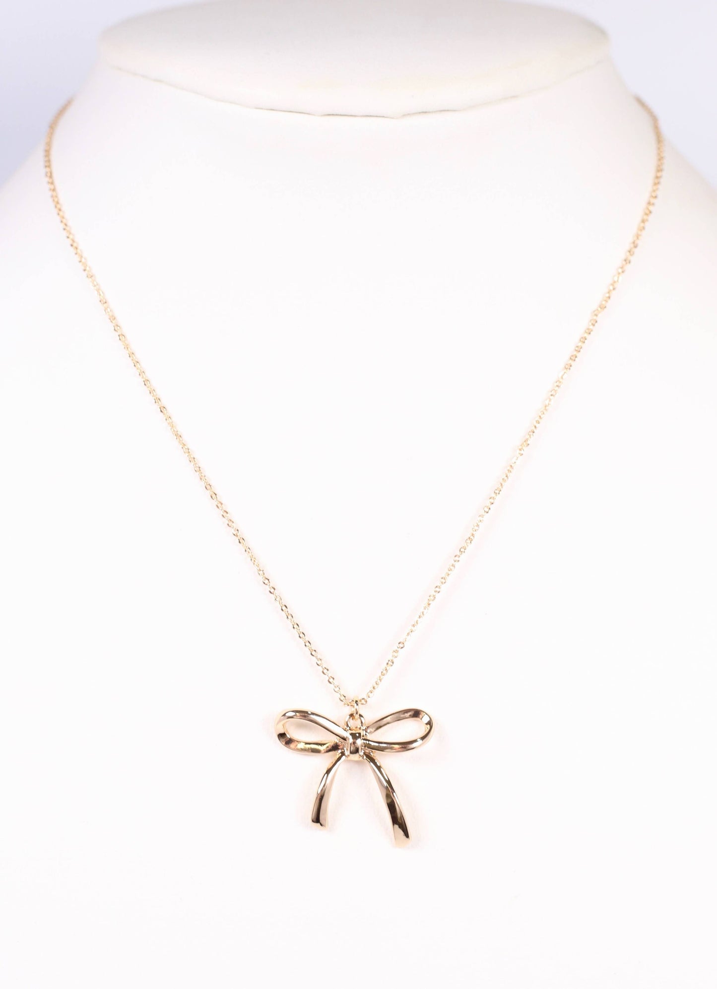 Phillips Bow Necklace GOLD: Default