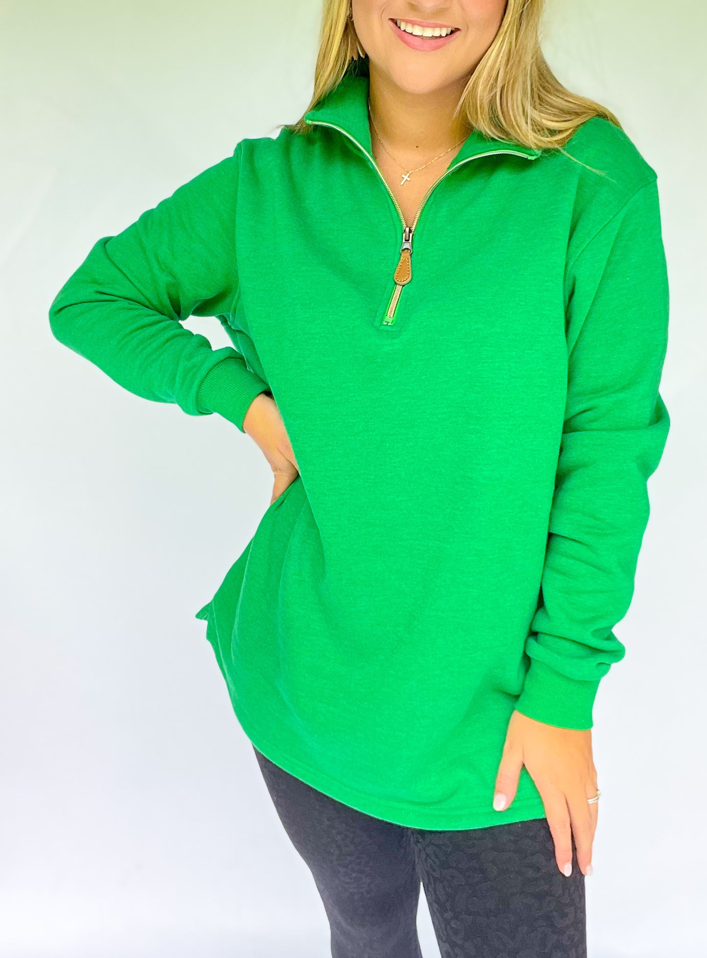 Miley Pullover, Kelly Green