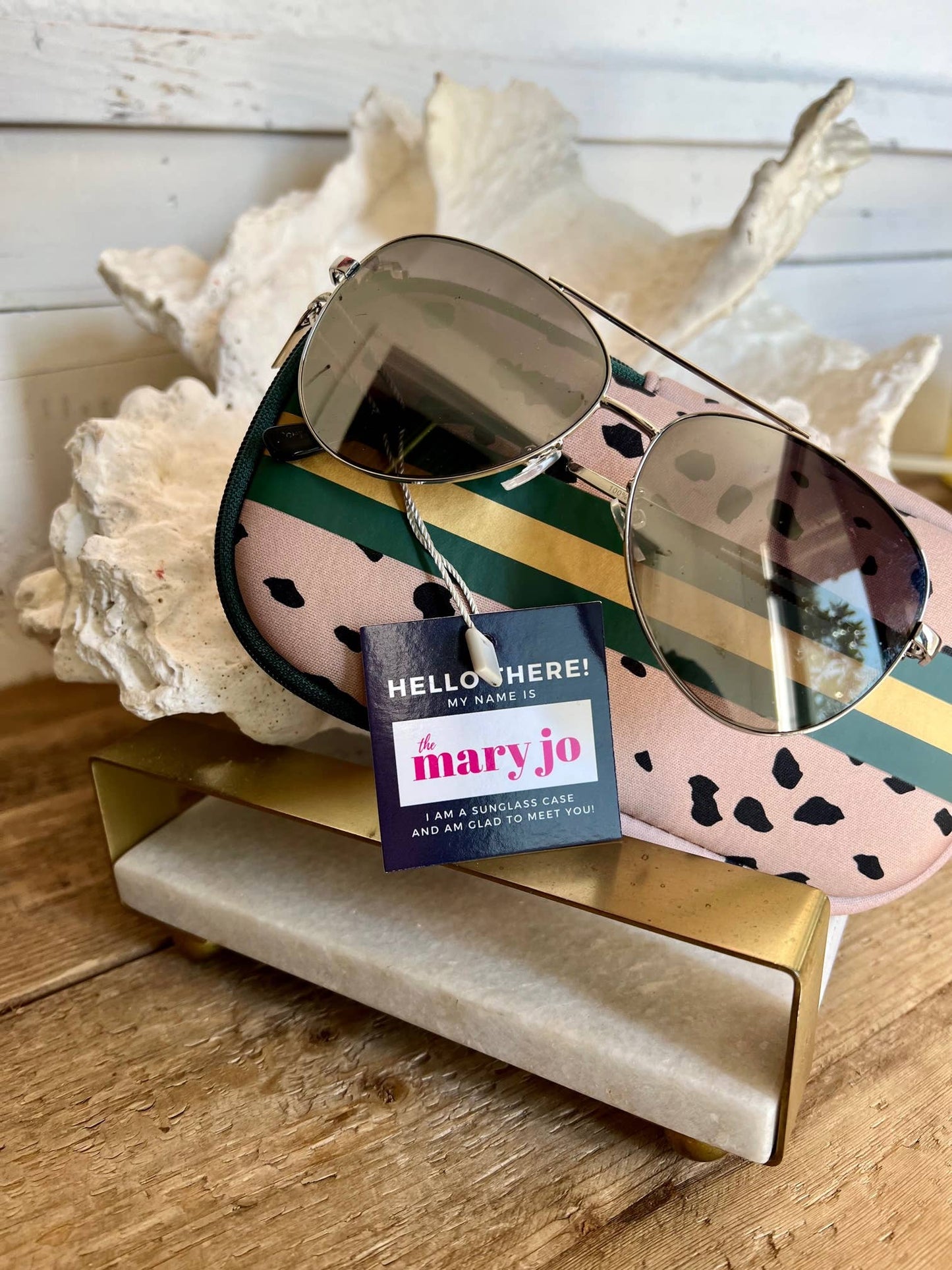 The Mary Jo Sunglass Case