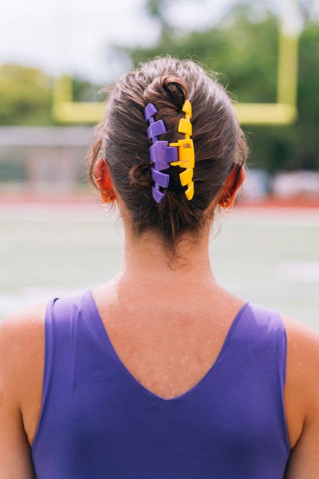 Classic College Hair Clip | Large | LSU