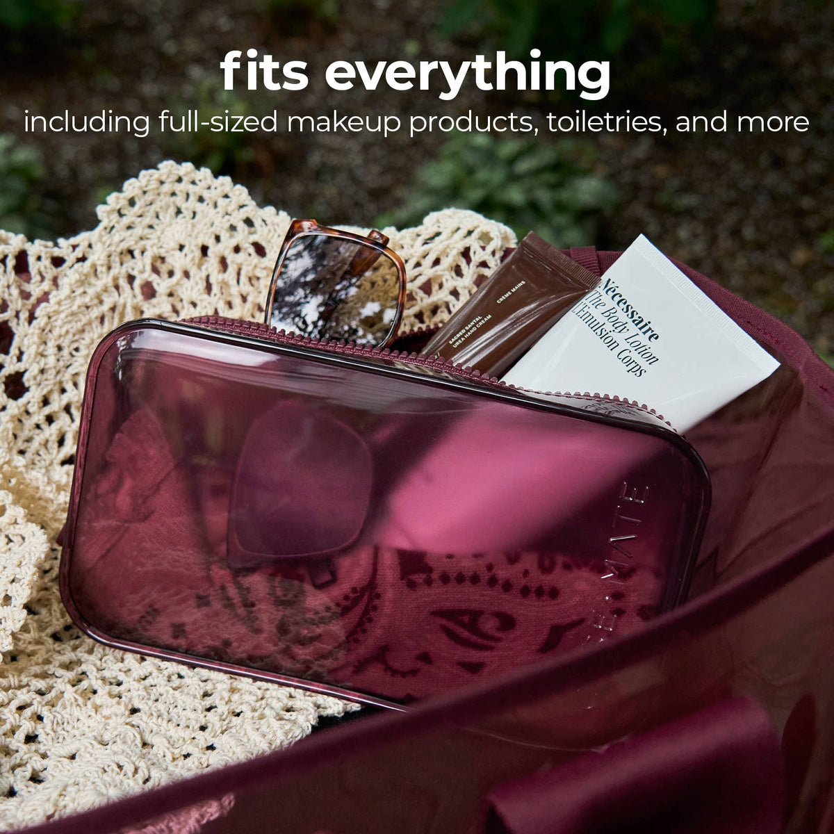 Case-Mate Jelly Makeup Bag: Mulberry