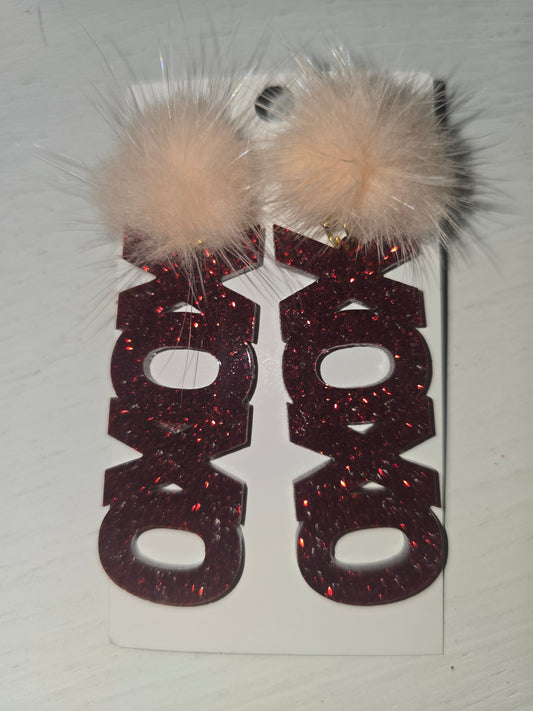 Xoxo earrings