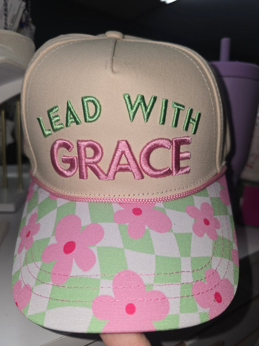 Lead with Grace hat