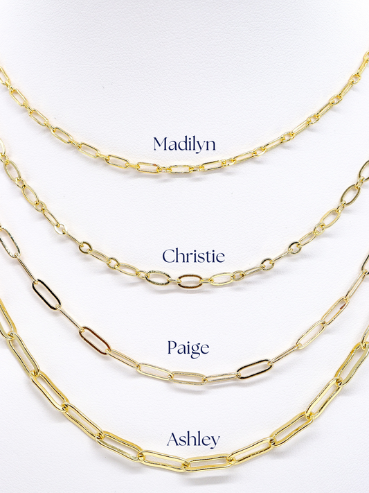 * Gold Ashley Necklace | 20 inch