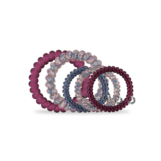 Spiral Hair Coils | Mix Pack | Purple Haze Hair Ties