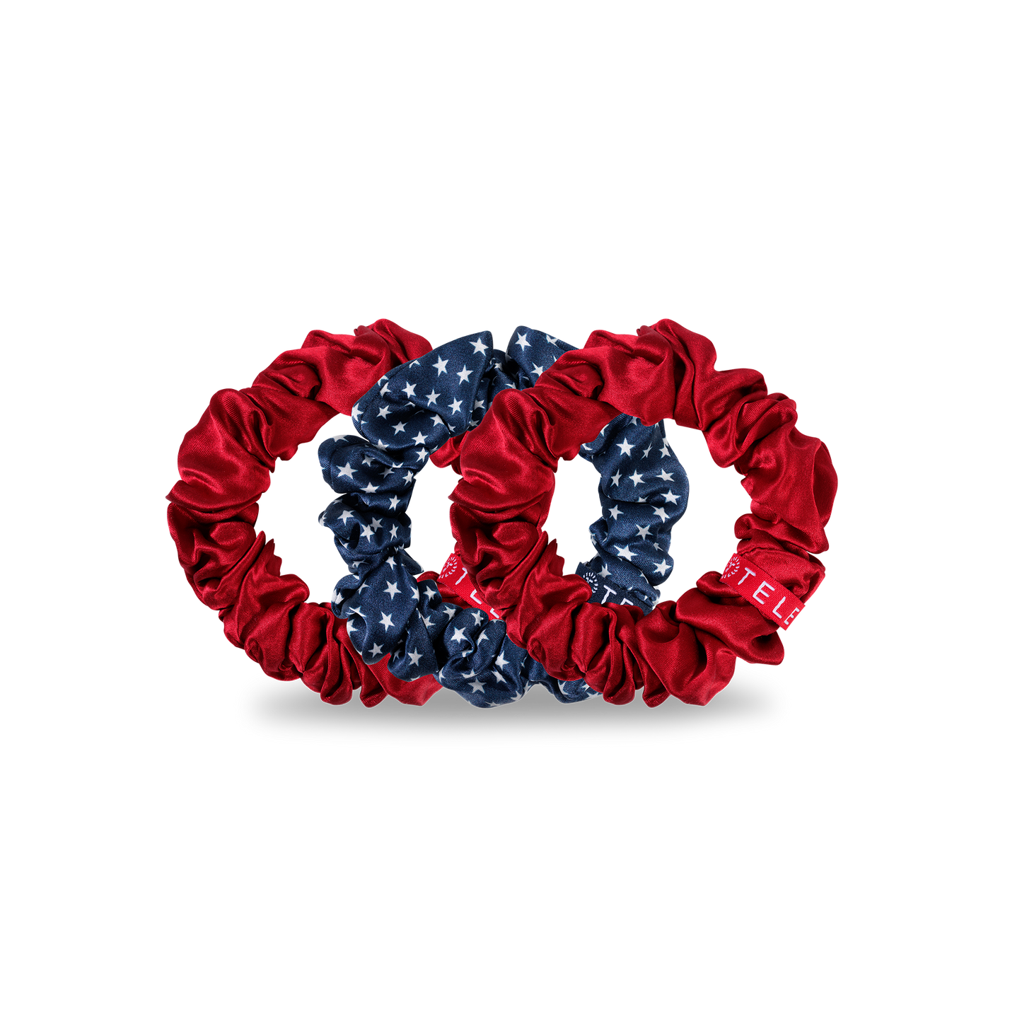 Silk Hair Scrunchie | Large | Independence Bae