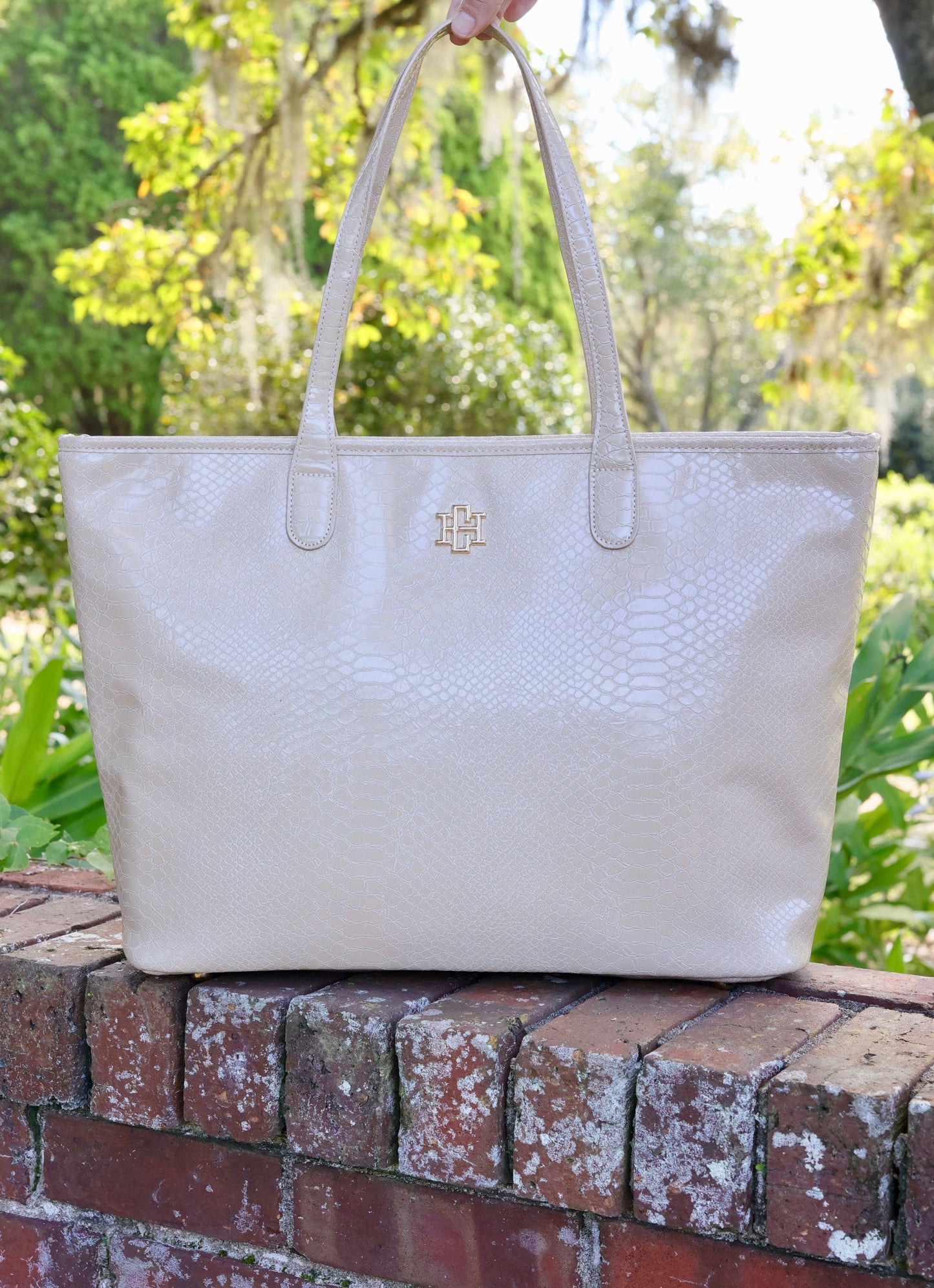 Daniela Large Tote TAN ES: Default