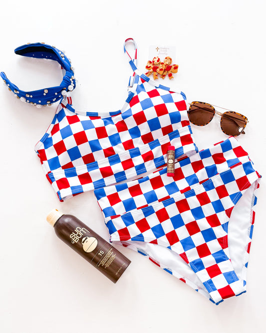Freedom Rings, Two Piece Swimsuit