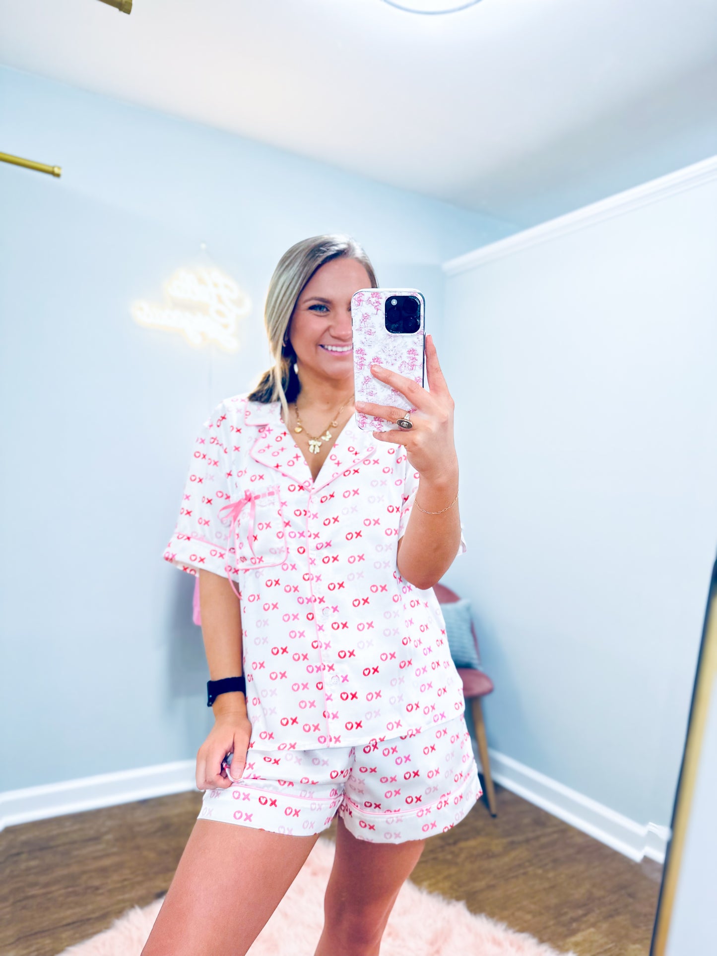 XO Galentines, Pajama Set