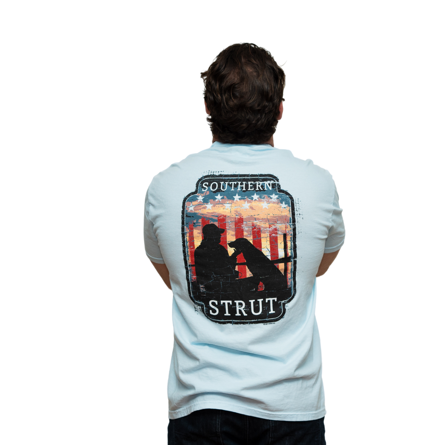 Ol' Pals T-Shirt: Chambray / 100% Cotton / Large-2XL