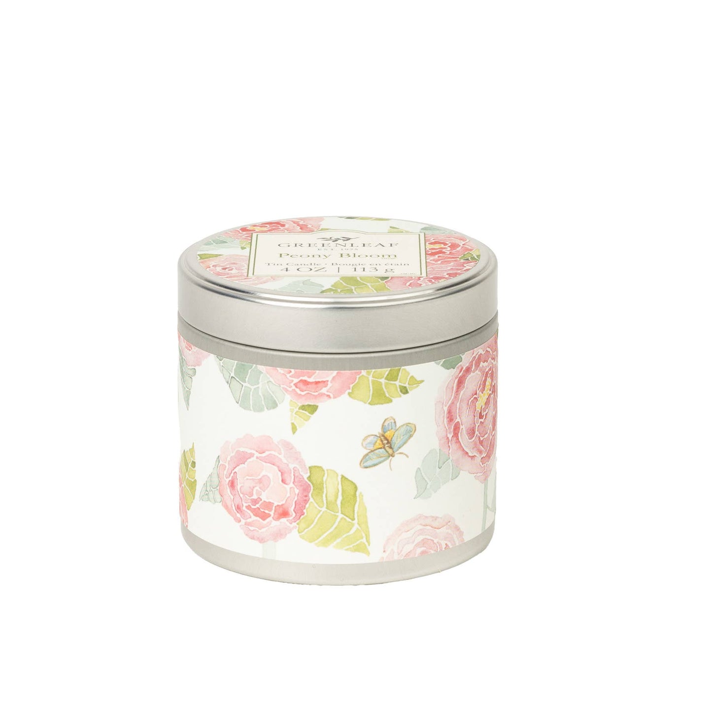 Peony Bloom Tin Candle 6pk | Mother's Day Gift