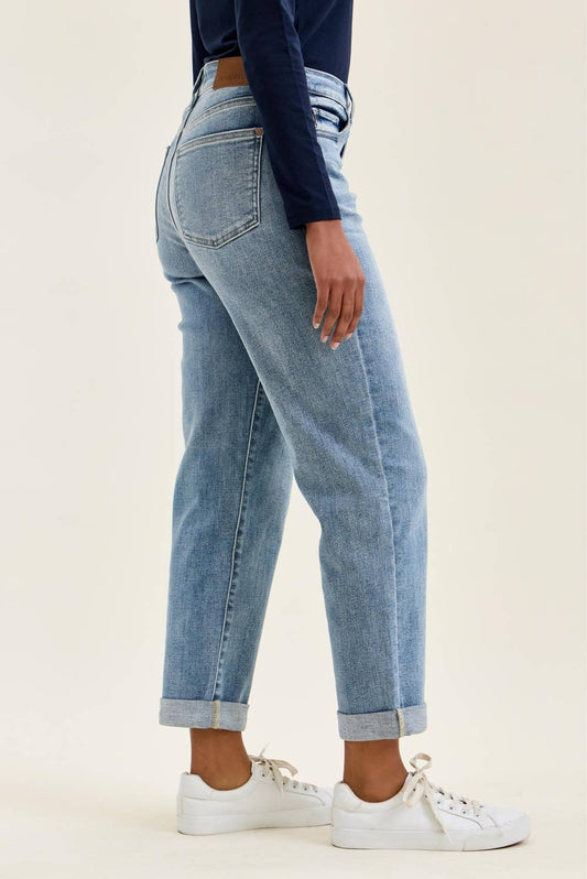 MR "BILLIE" Boyfriend LT Light Iced Indigo: LT / 15(32)