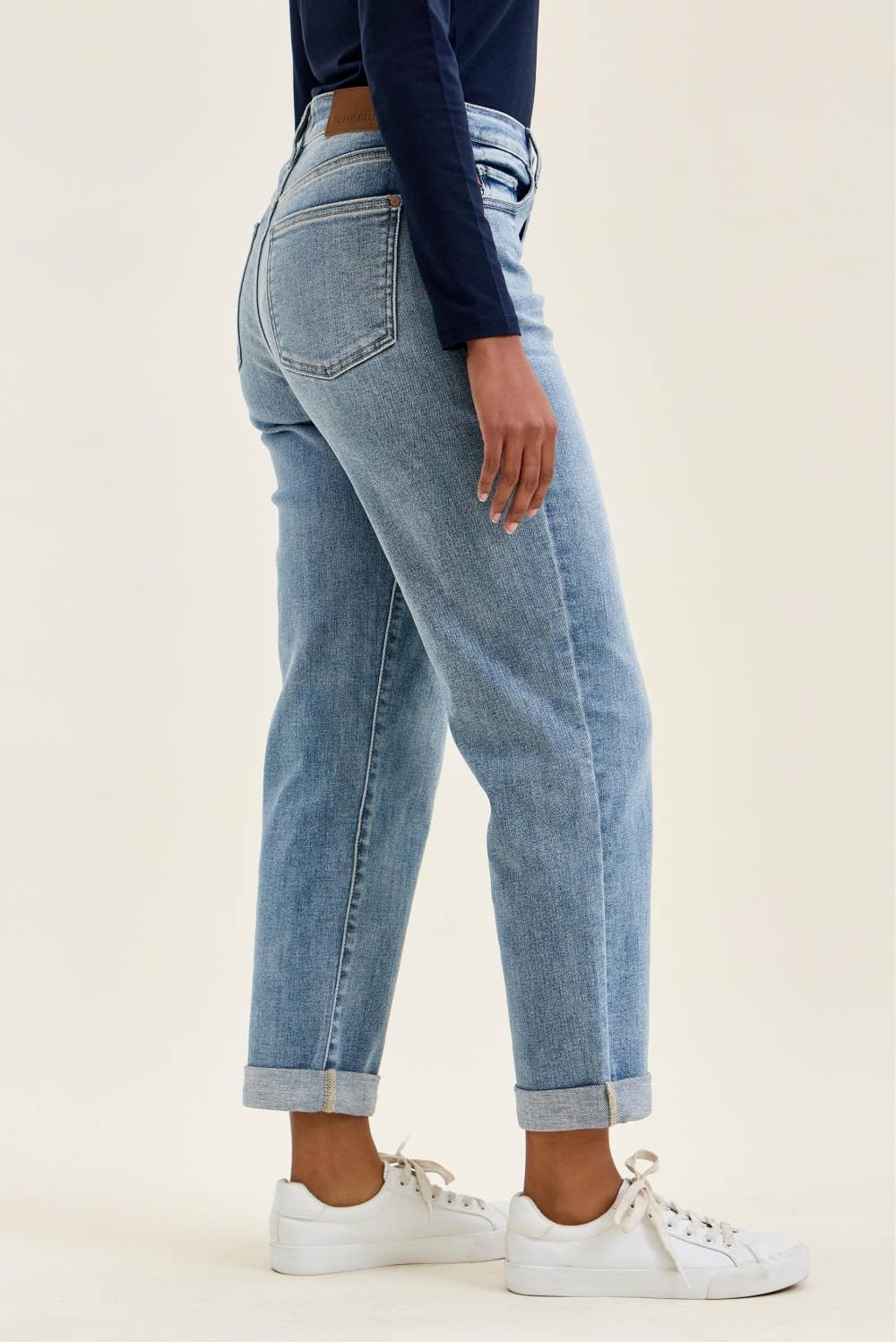 MR "BILLIE" Boyfriend LT Light Iced Indigo: LT / 7(28)