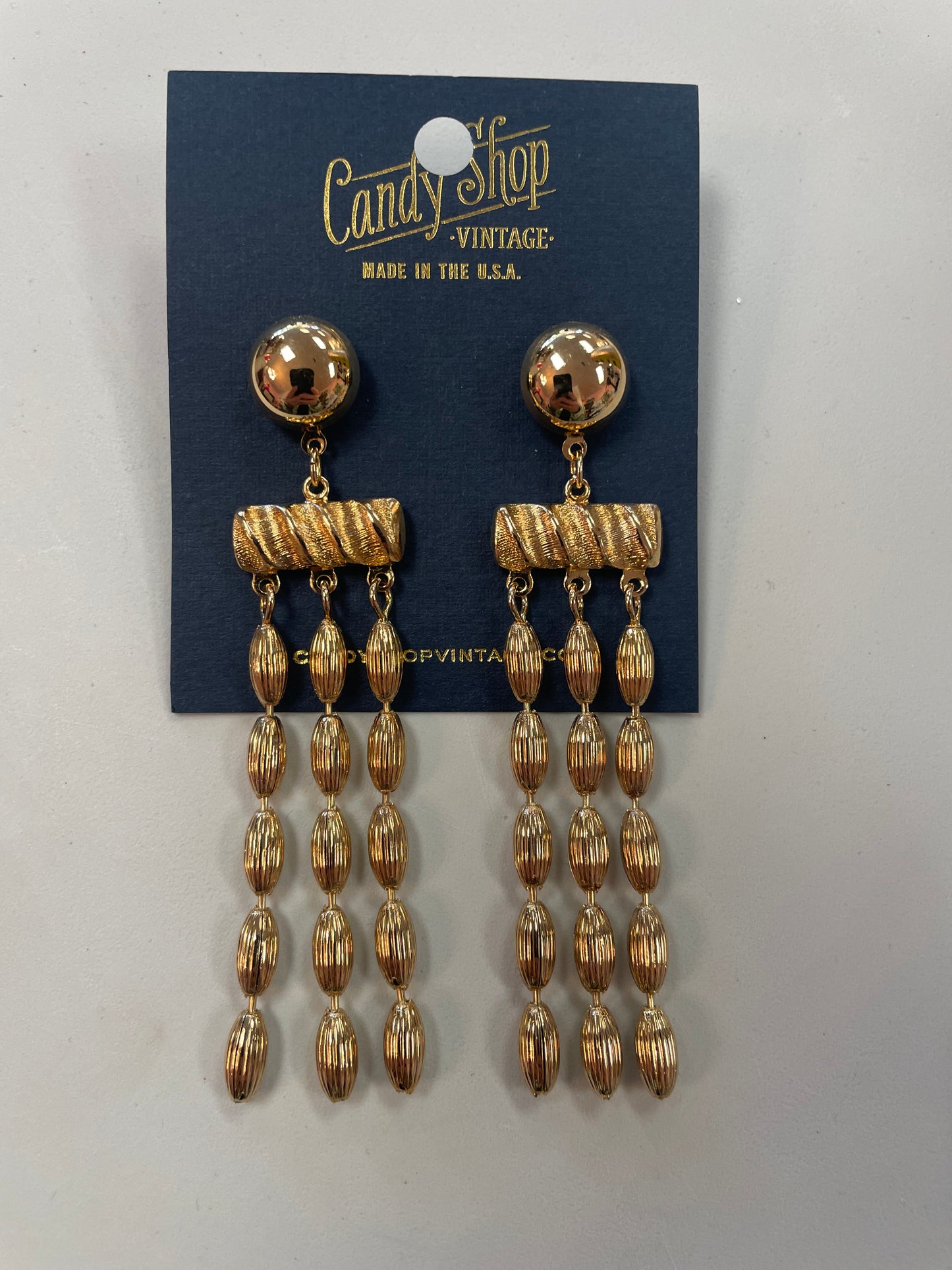 Rice Drop Earrings, Candy Shop