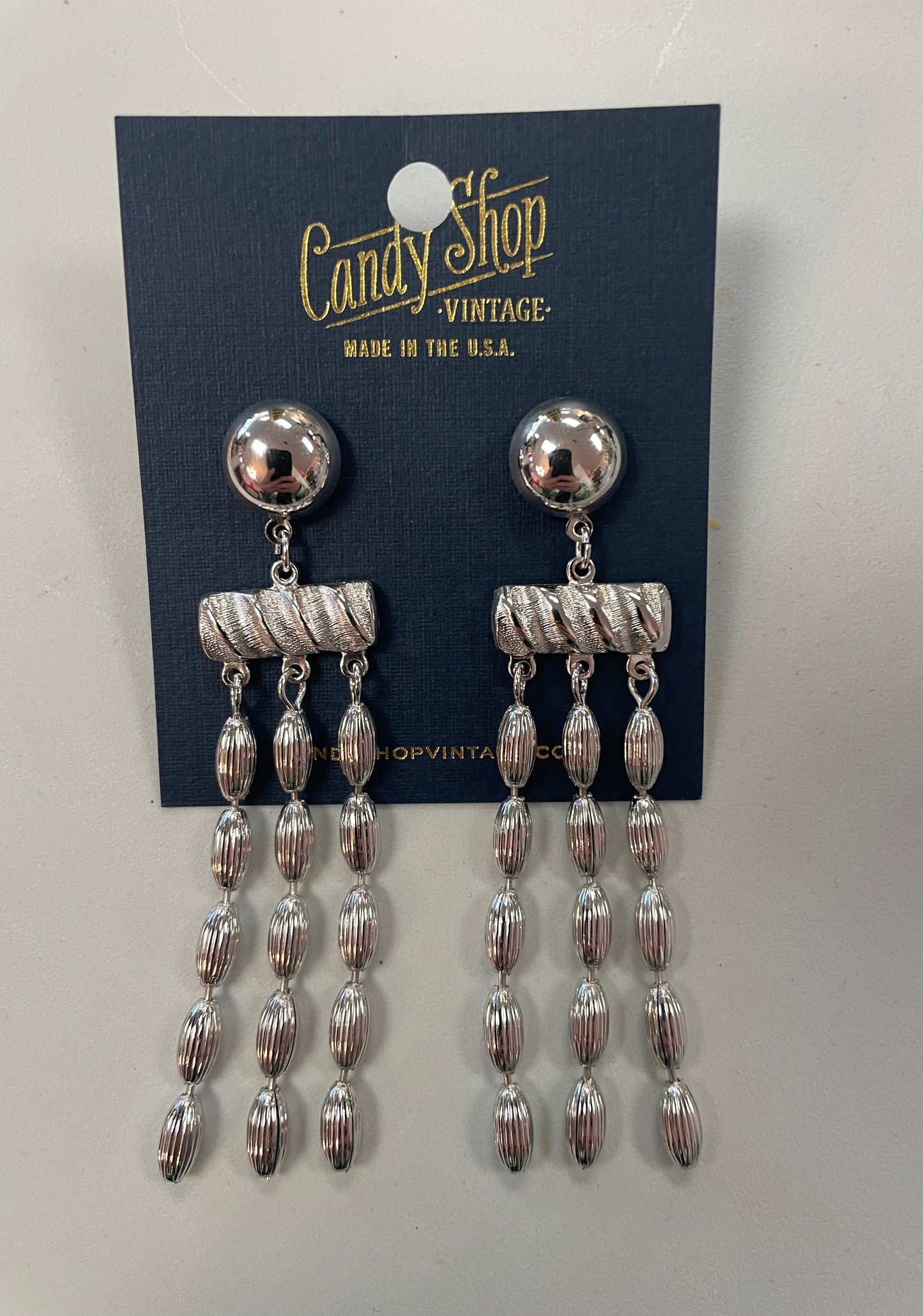 Rice Drop Earrings, Candy Shop