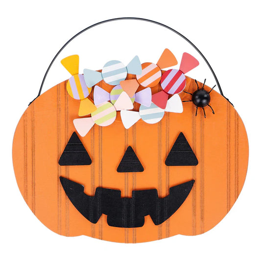 Trick or Treat, Candy Pumpkin Topper