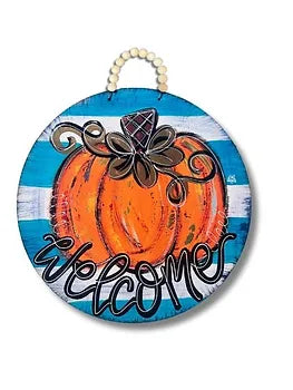 Blue Stripe Pumpkin