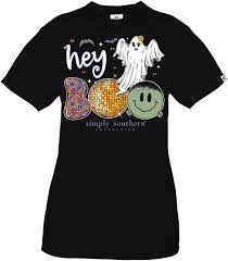 Hey Boo Adult T-Shirt