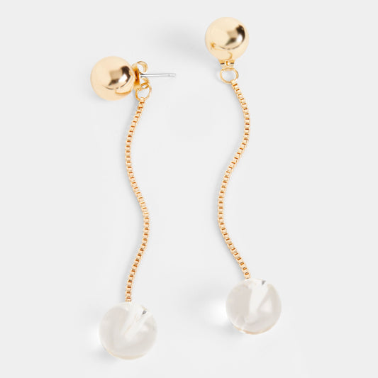 Malani Earring, Clear