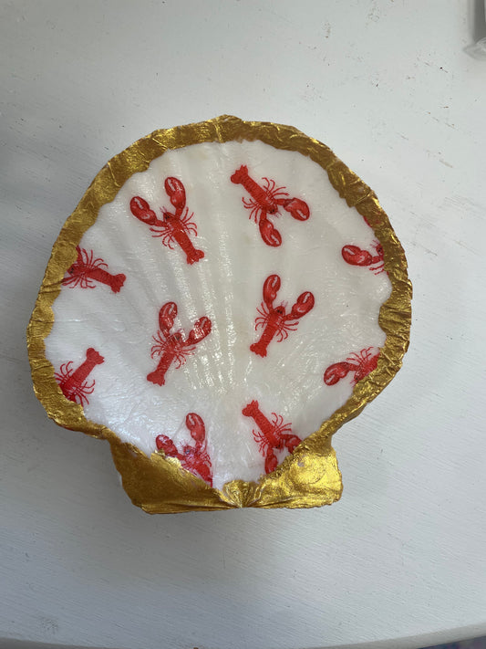 Large Lobster Shell Tray