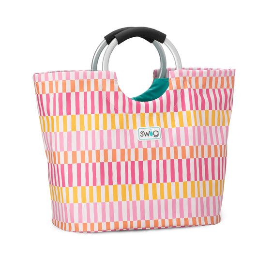 Sherbert Stripe, Loopi Tote Bag