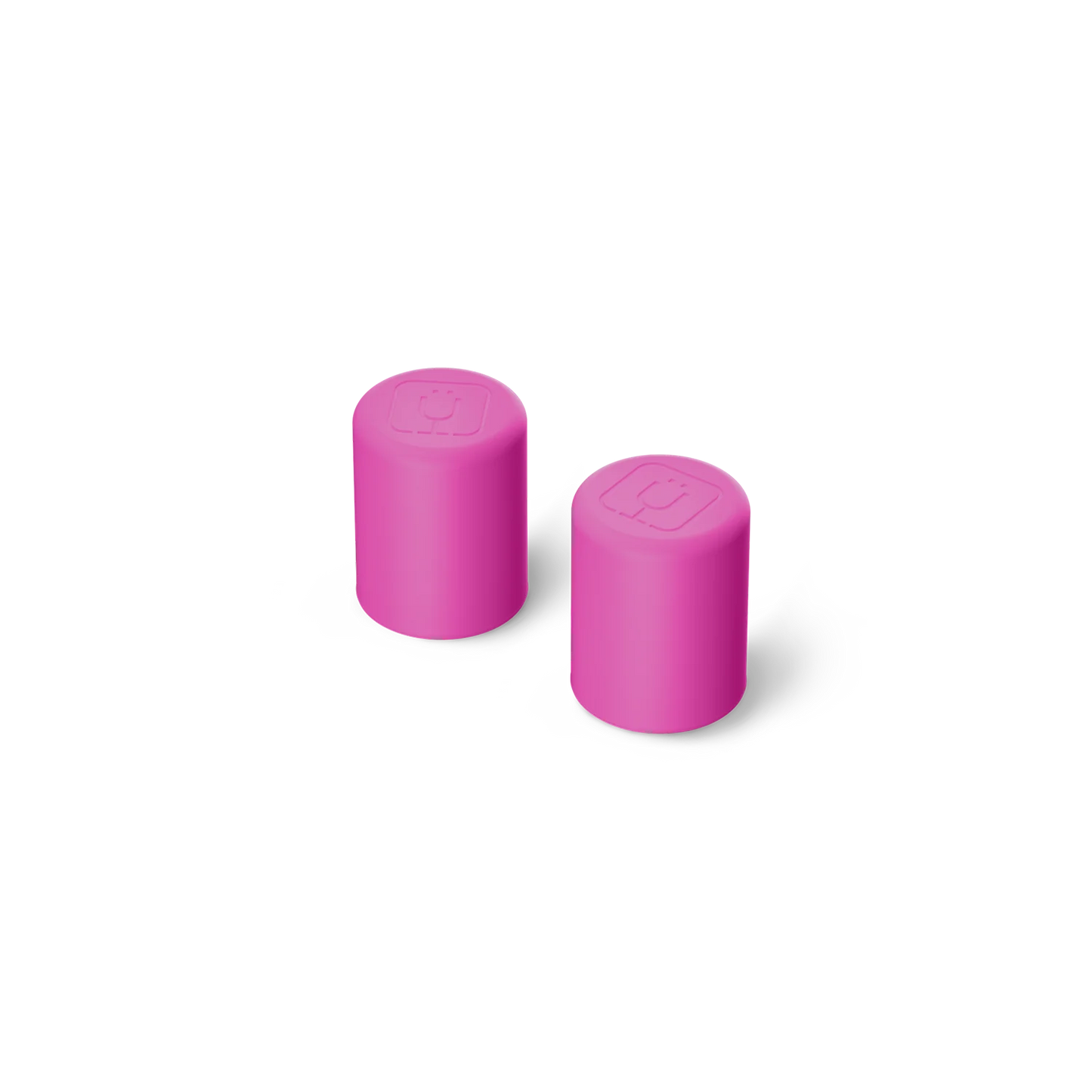 Vivid Magenta Magnetic Straw Covers